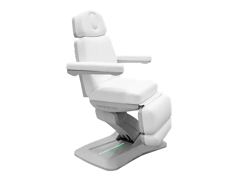Behandelstoel Empire Twist Deluxe Soft met 4 motoren en LED, memory, verwarming en reset - toonzaalmodel