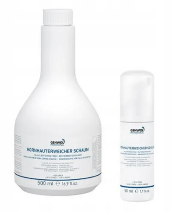 Gehwol ramollisseur de peau cornée mousse, 500ml
