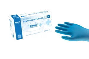 Gants d'examen médical Nit-Romed, sans poudre, taille medium, 100 pièces